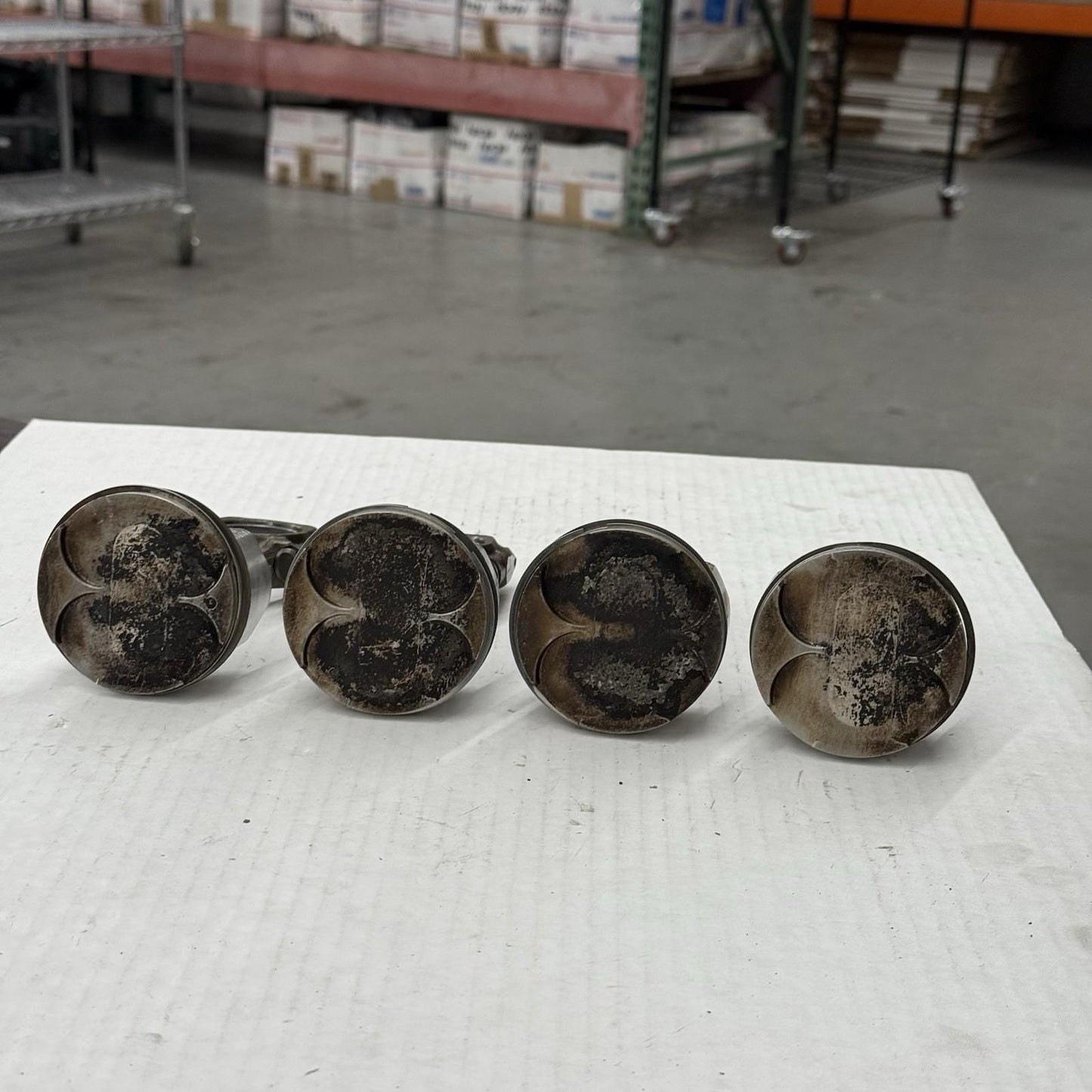 2000 - 2001 KAWASAKI NINJA ZX9R PISTON SET CONNECTING ROD ENGINE MOTOR STOCK