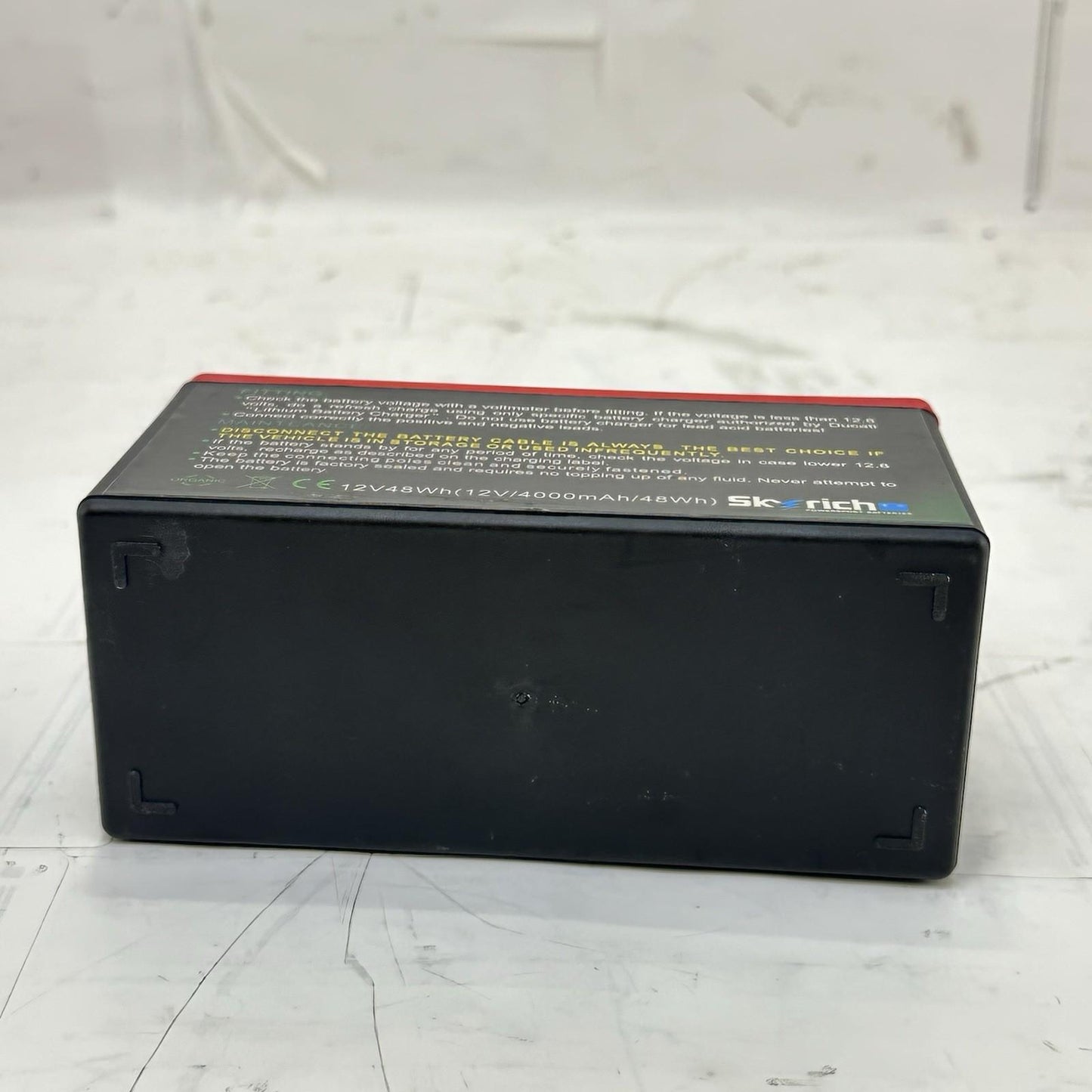 2018 - 2024 DUCATI PANIGALE V4S BATTERY LITHIUM ION 12V 48Wh SKY RICH