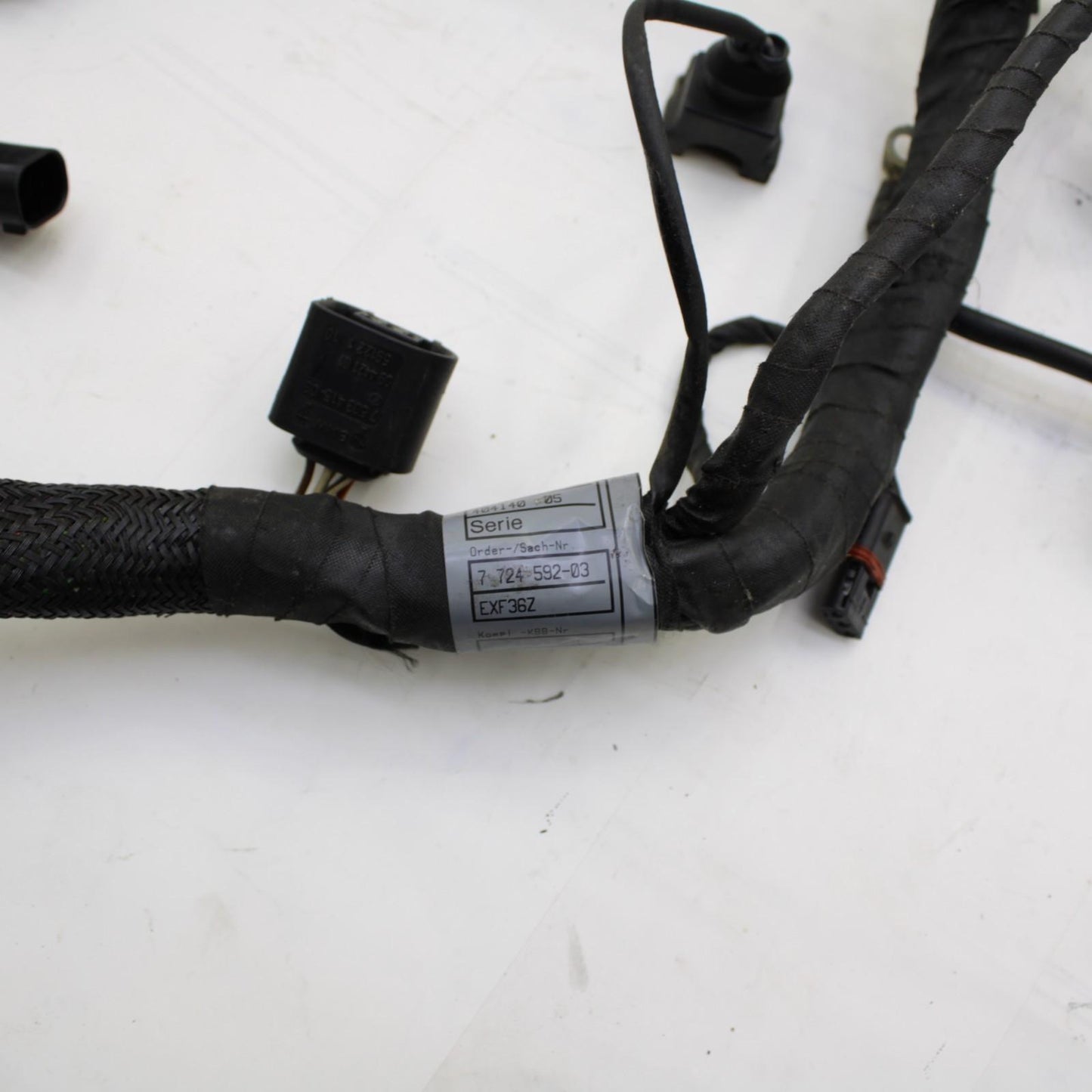 2010 - 2014 BMW S1000RR ENGINE HARNESS FRONT INJECTION AIR BOX WIRING LOOM OEM