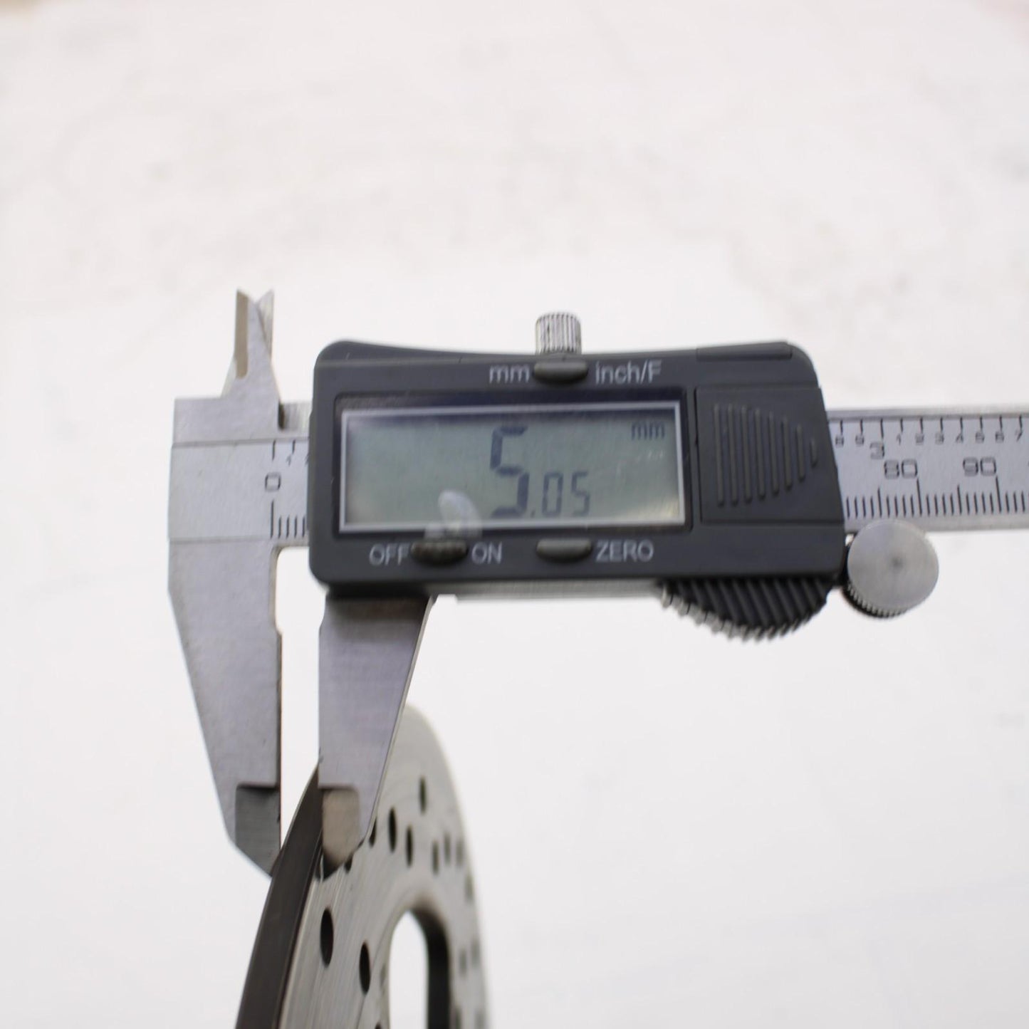 2009 - 2017 BMW S1000RR REAR BRAKE ROTOR SILVER STOCK STRAIGHT