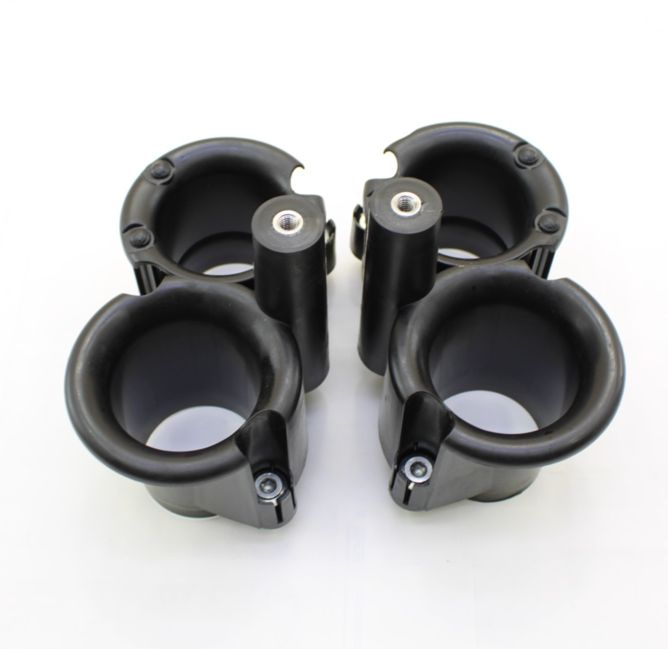 2017 - 2025 SUZUKI GSXR1000 R VELOCITY STACKS Airbox Air Intake Ducts BLACK