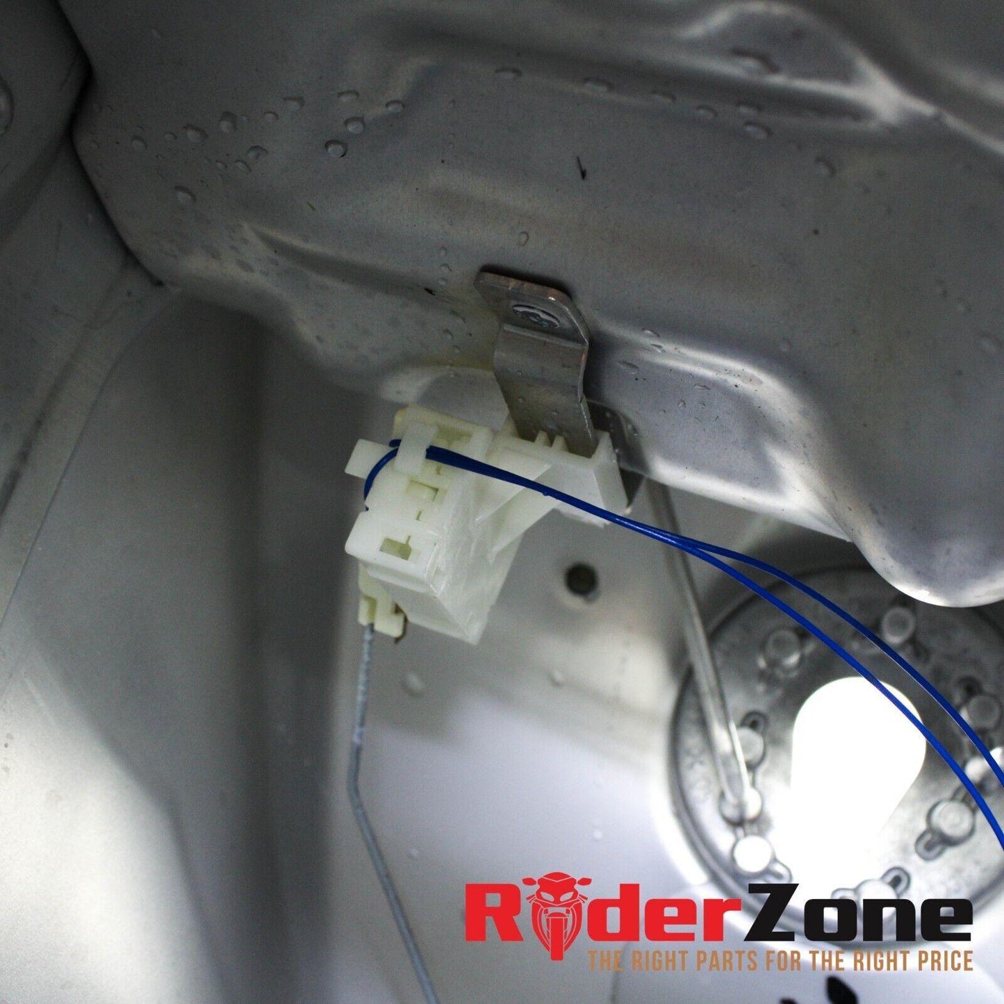 2009 - 2014 BMW S1000RR FUEL TANK GAS RESERVOIR PETROL BLUE WHITE *DAMAGED*