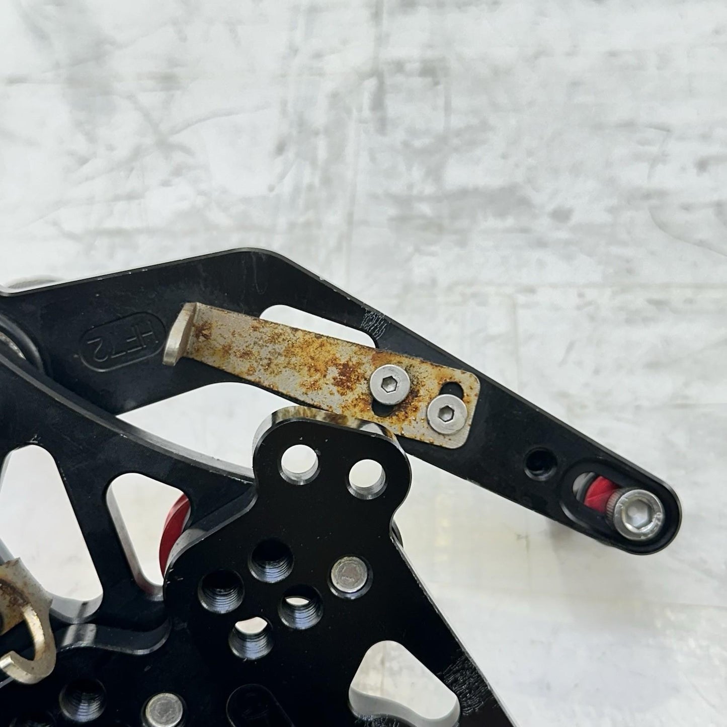 2017 - 2019 HONDA CBR1000RR REARSET RIGHT SIDE BRAKE PEDAL DRIVER FOOT REST MGP