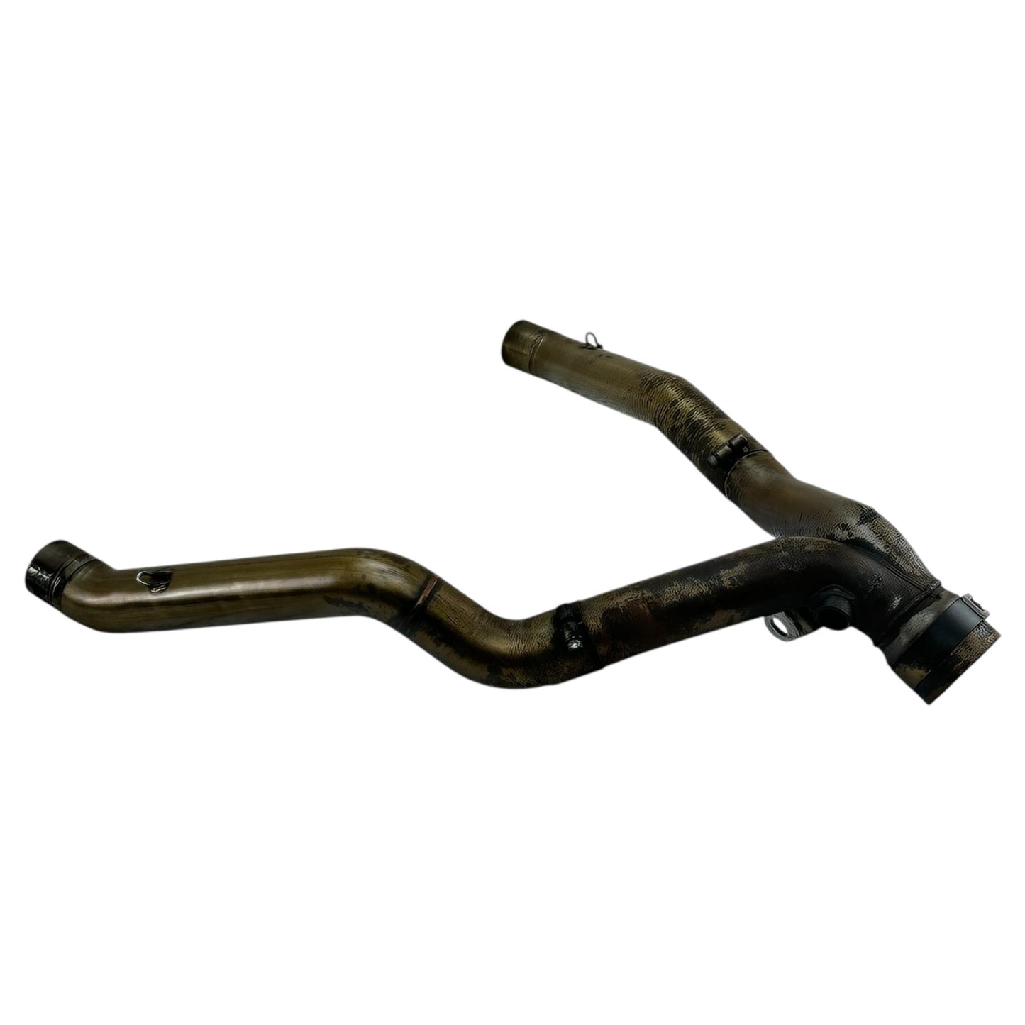 2007 - 2008 SUZUKI GSXR 1000 EXHAUST MUFFLERS MID PIPE SET PAIR KR TUNED