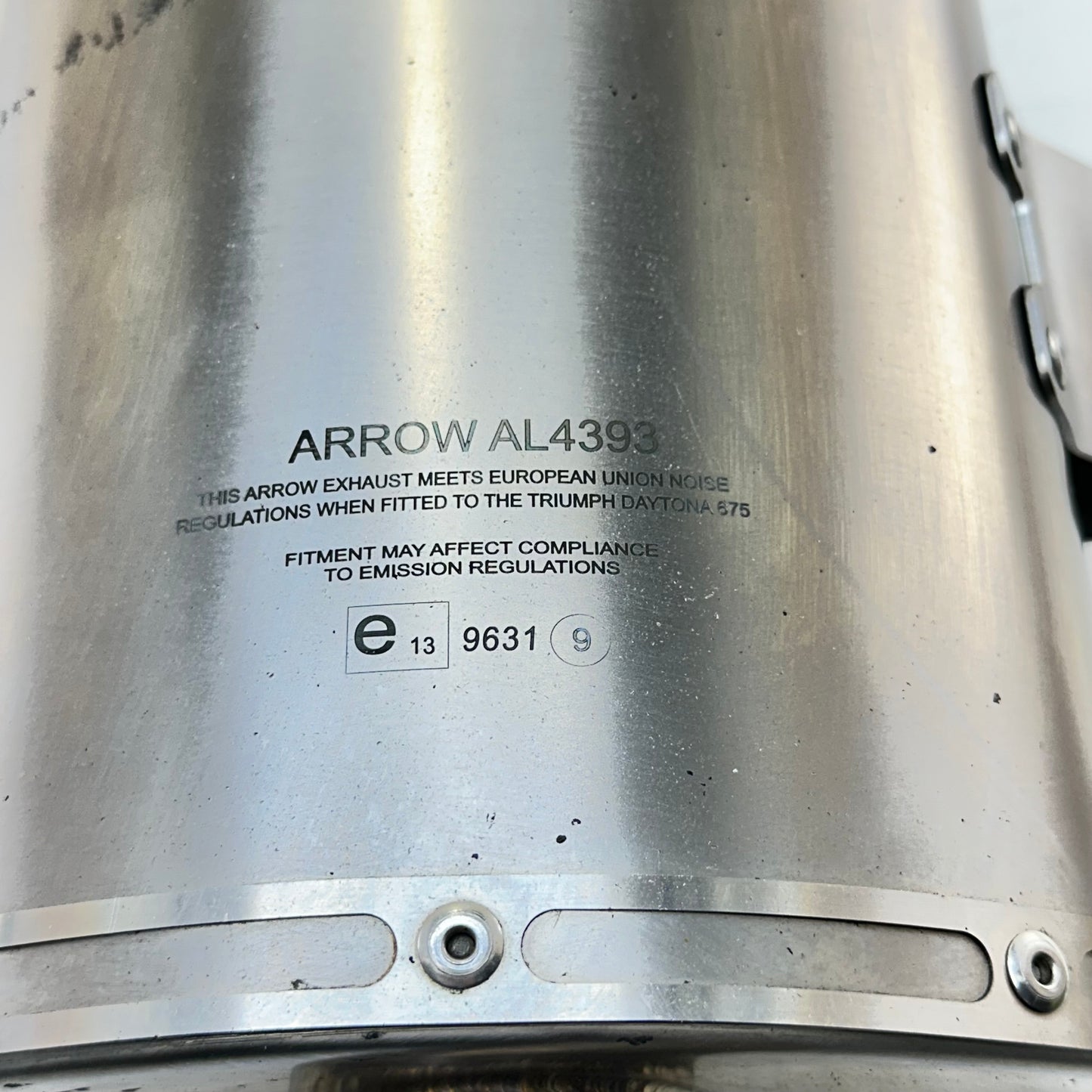 2013 - 2017 TRIUMPH DAYTONA 675 EXHAUST MUFFLER SILENCER ARROW