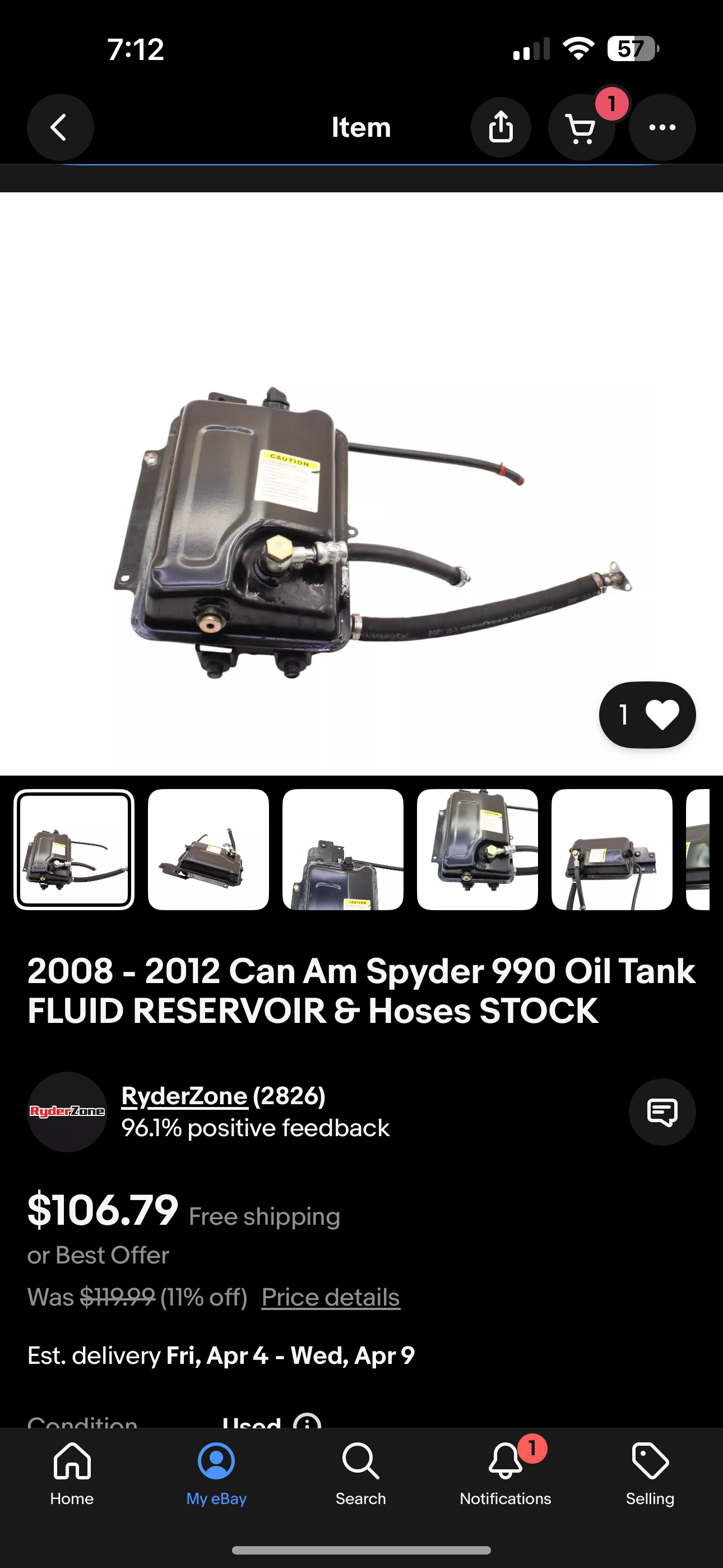 Can am part