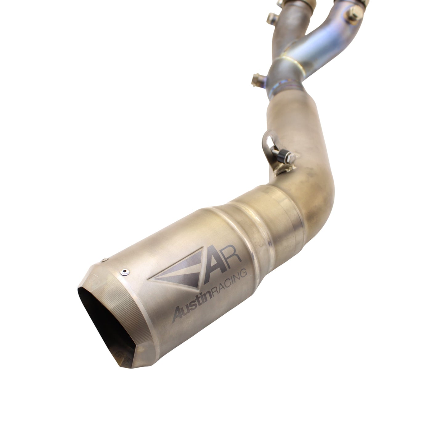 2020 - 2024 YAMAHA YZF R1 EXHAUST MUFFLER MID PIPE AUSTIN RACING