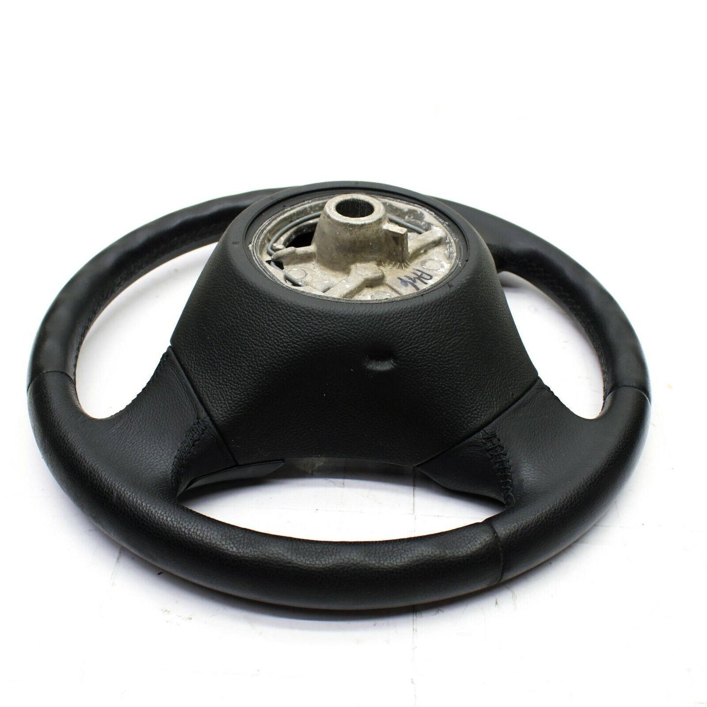 2006 - 2011 BMW E90 STEERING WHEEL LEATHER MULTI MEDIA 3 SPOKE BLACK CONTROLS OE