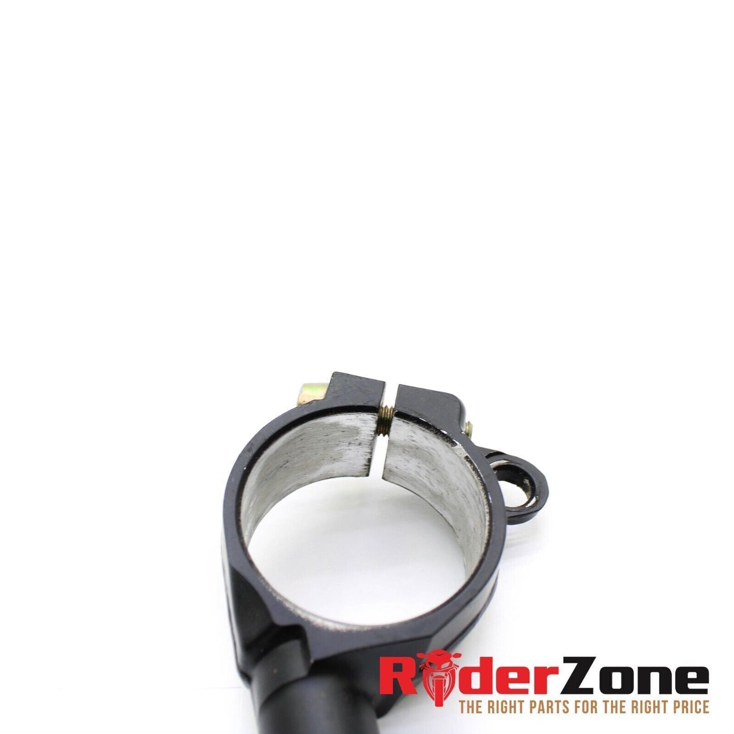 2006 2007 KAWASAKI NINJA ZX10R RIGHT HANDLEBAR CLIP ON STOCK STRAIGHT BLACK