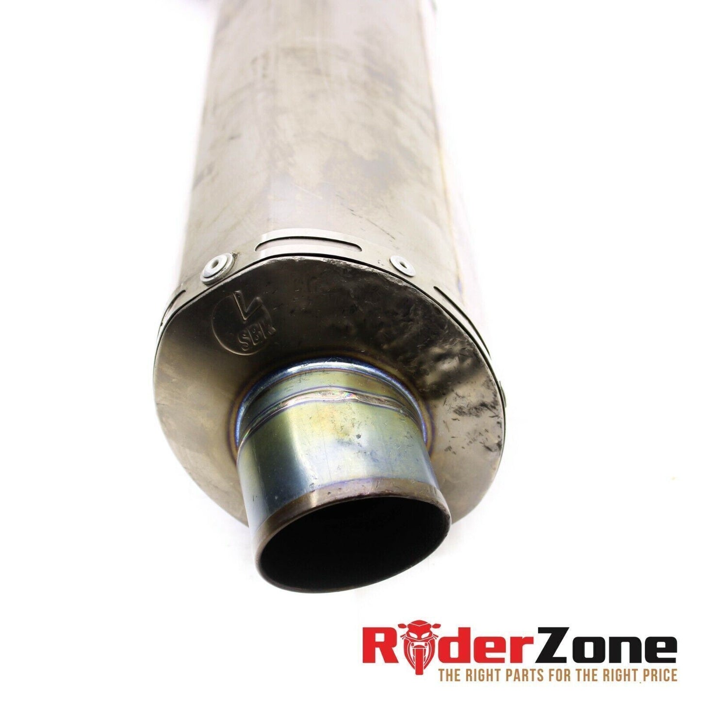 2005 2006 SUZUKI GSXR1000 LEO VINCE TUBO DE ESCAPE DE TITANIO DESLIZANTE EN PISTA