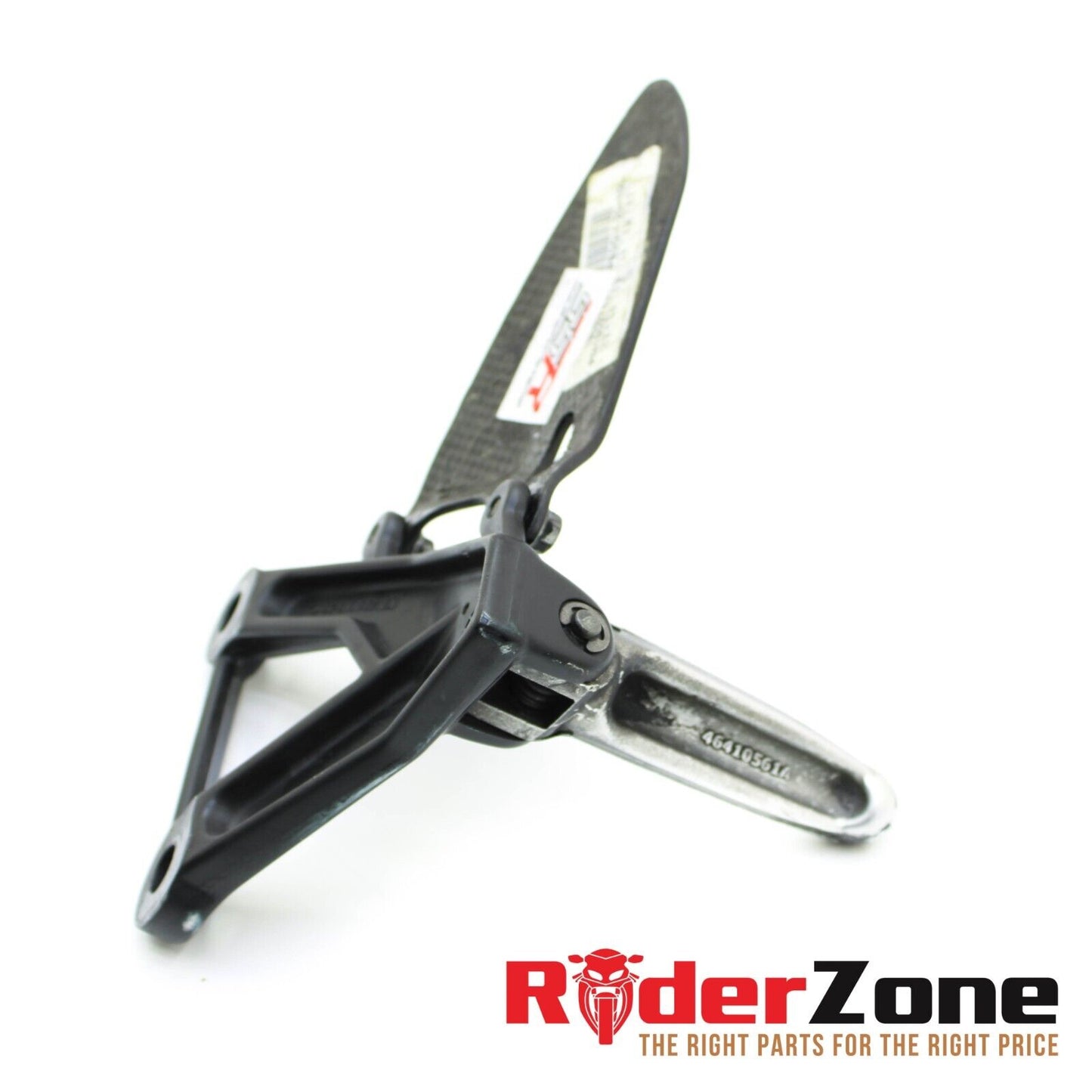 2008 - 2013 DUCATI 848 EVO RIGHT REARSET CARBON HEEL GUARD BRACKET STOCK