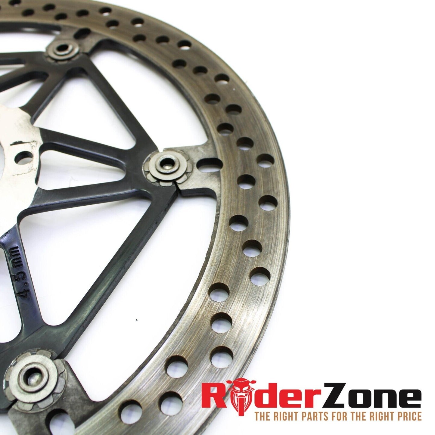 2009 - 2012 DUCATI STREETFIGHTER S FRONT BRAKE ROTORS DISCS STRAIGHT STOCK OEM