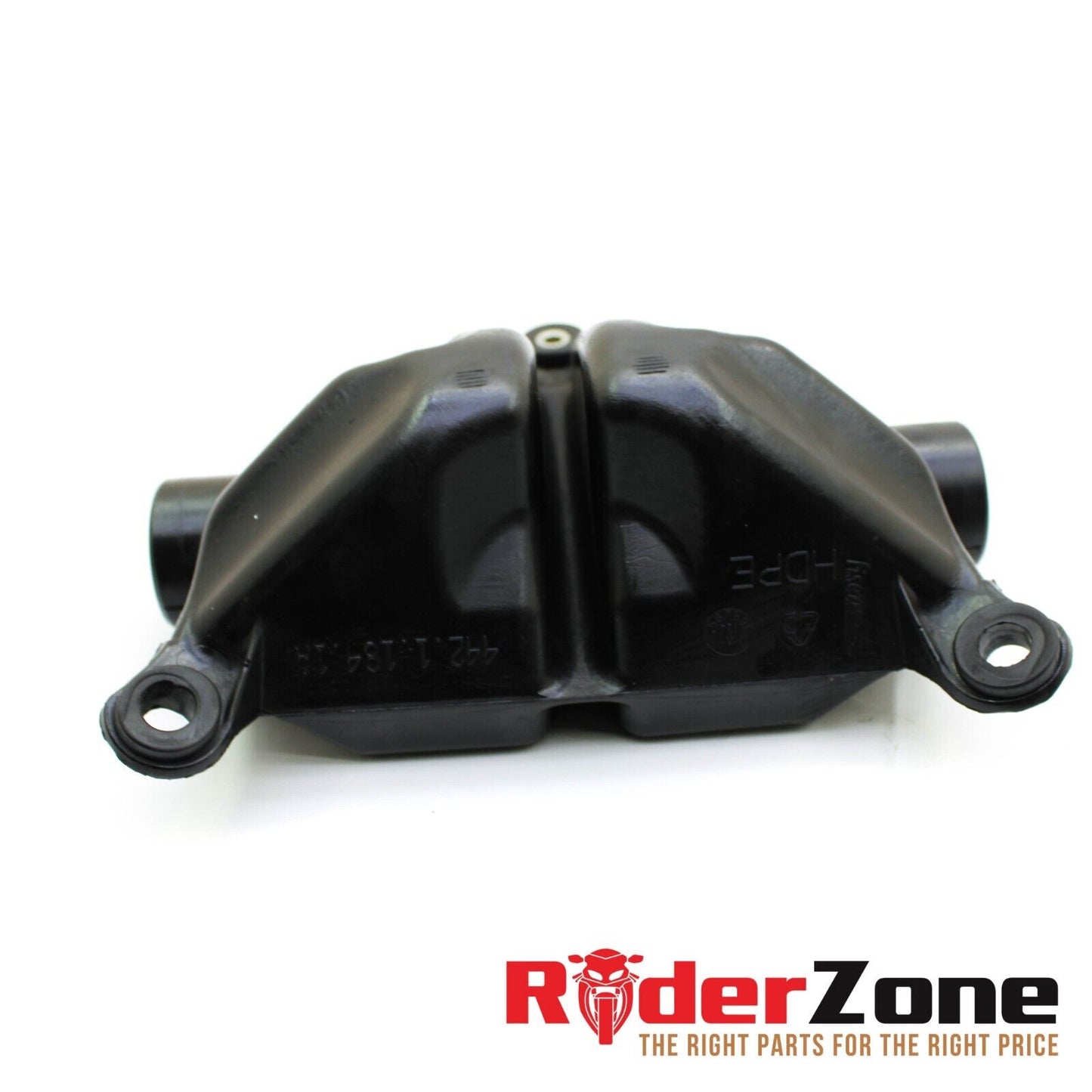2009 - 2012 DUCATI STREETFIGHTER S OIL OVERFLOW TANK ENGINE RESERVOIR BLACK OEM