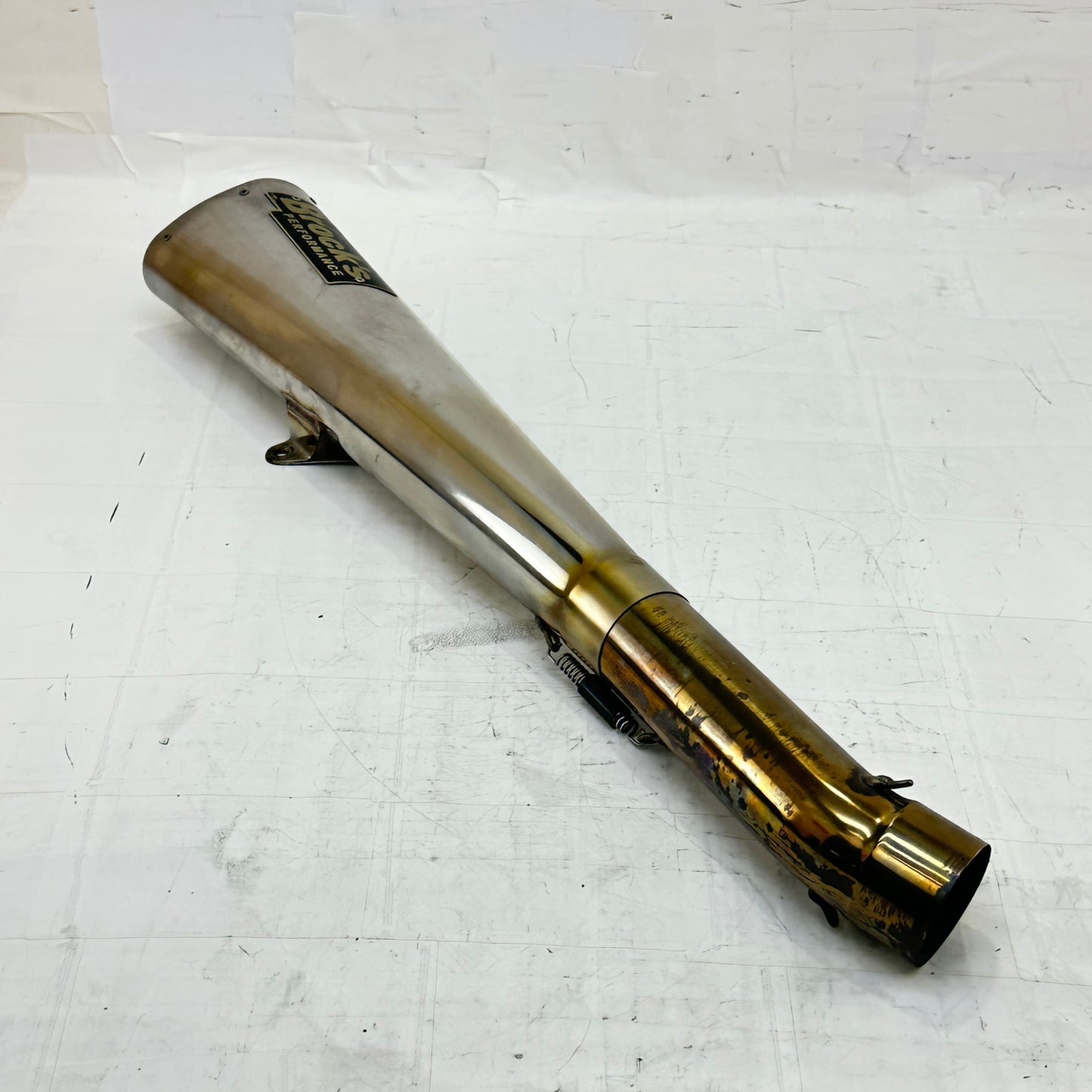 1999 - 2007 SUZUKI HAYABUSA EXHAUST MUFFLER PIPE BROCK'S PERFORMANCE