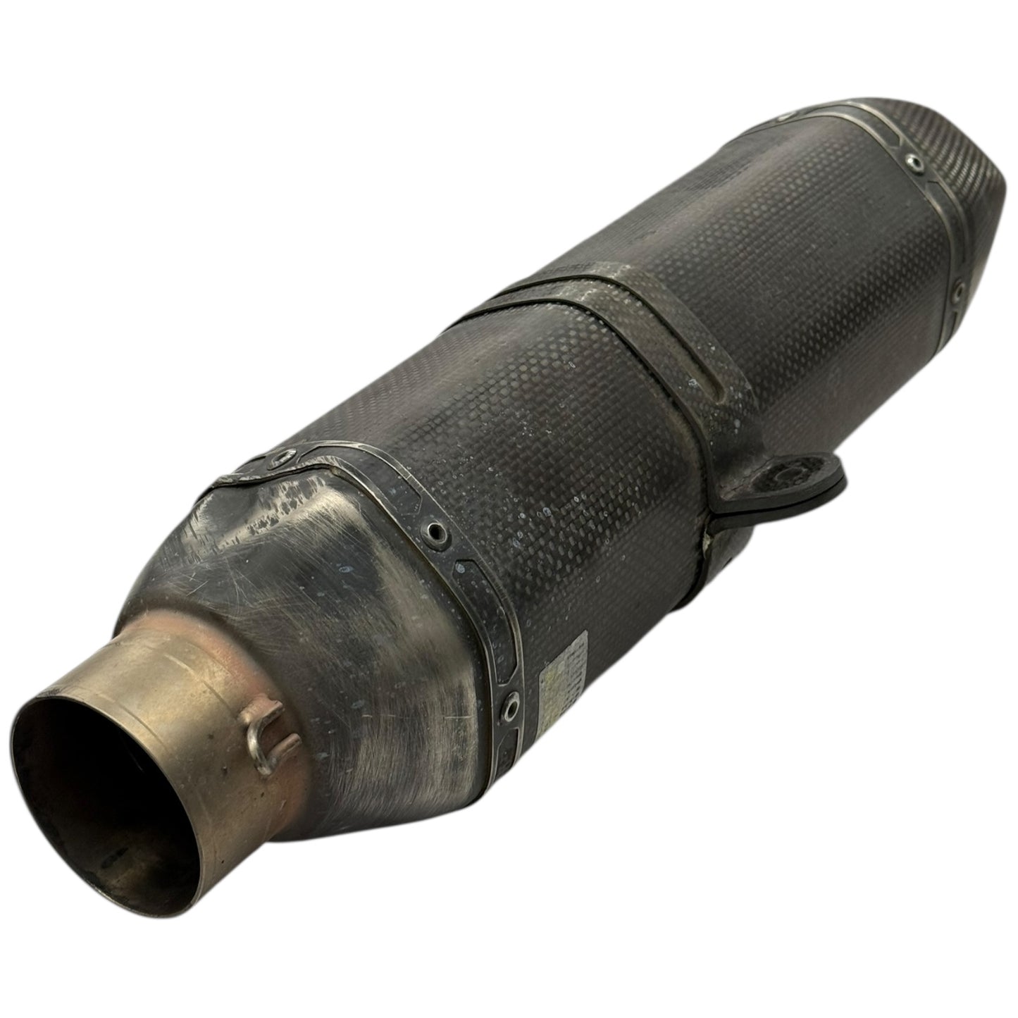 2009 - 2016 APRILIA RSV4 AKRAPOVIC MUFFLER EXHAUST END PIPE *DAMAGED*