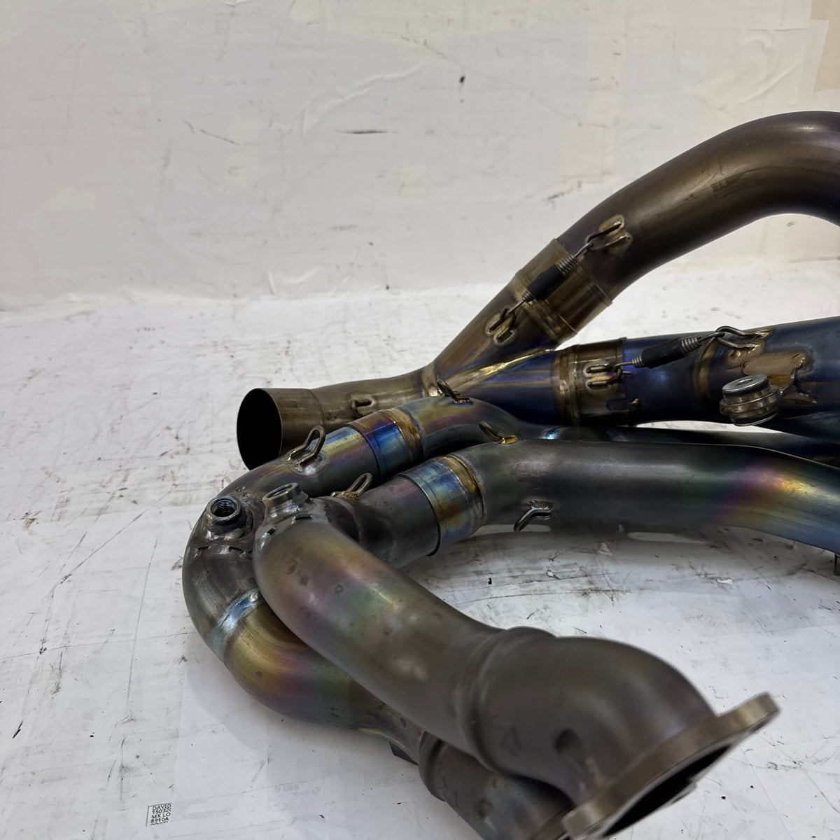 2018 - 2024 Ducati Panigale V4 Akrapovic Full Exhaust Complete Assembly Damaged