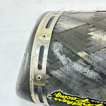 2006 2007 SUZUKI GSXR 600 GSXR 750 EXHAUST MUFFLER PIPE TWO BROTHERS RACING *SCUFFED*