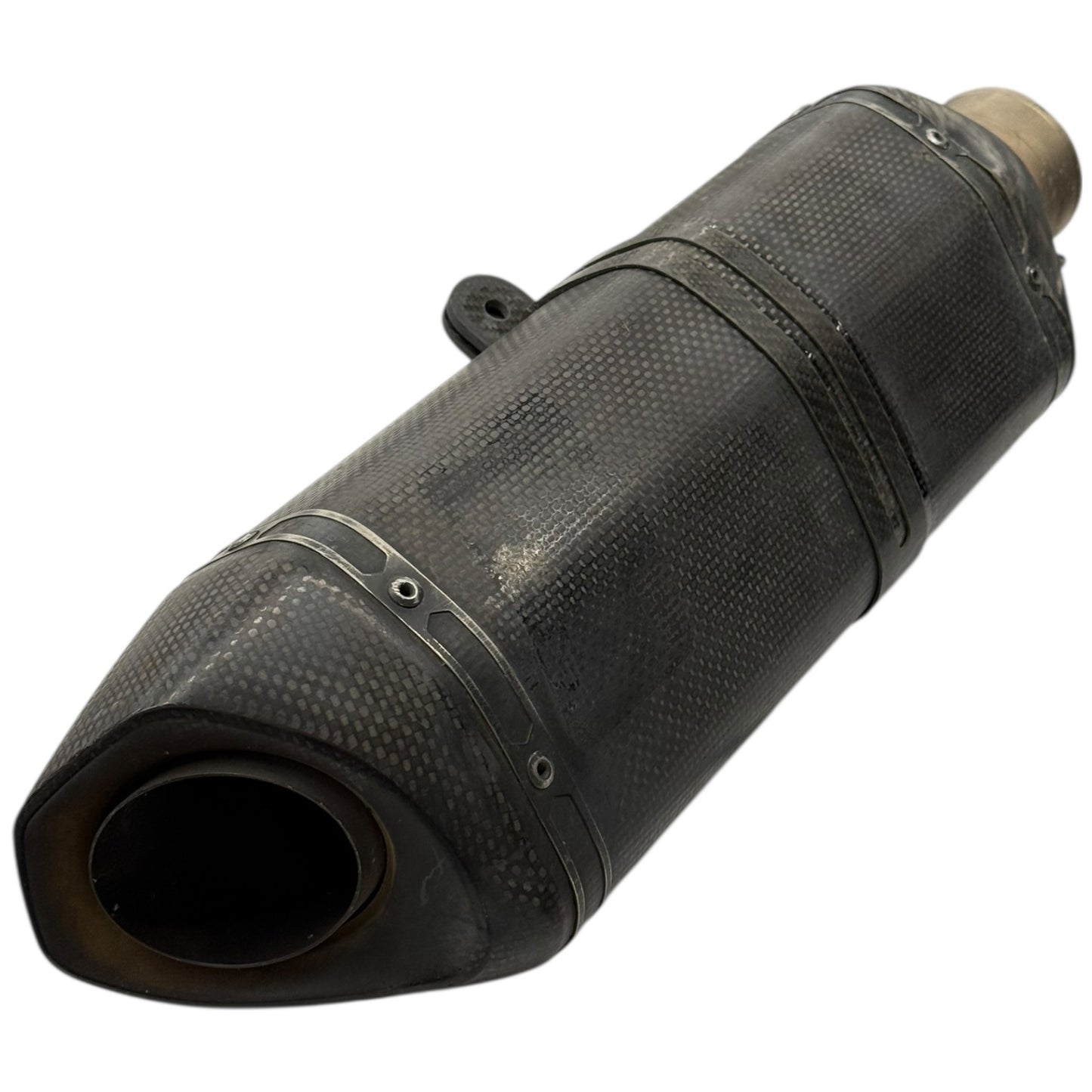 2009 - 2016 APRILIA RSV4 AKRAPOVIC MUFFLER EXHAUST END PIPE *DAMAGED*