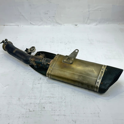 2013 - 2017 TRIUMPH DAYTONA 675R EXHAUST MUFFLER PIPE ARROW *SCUFFED*
