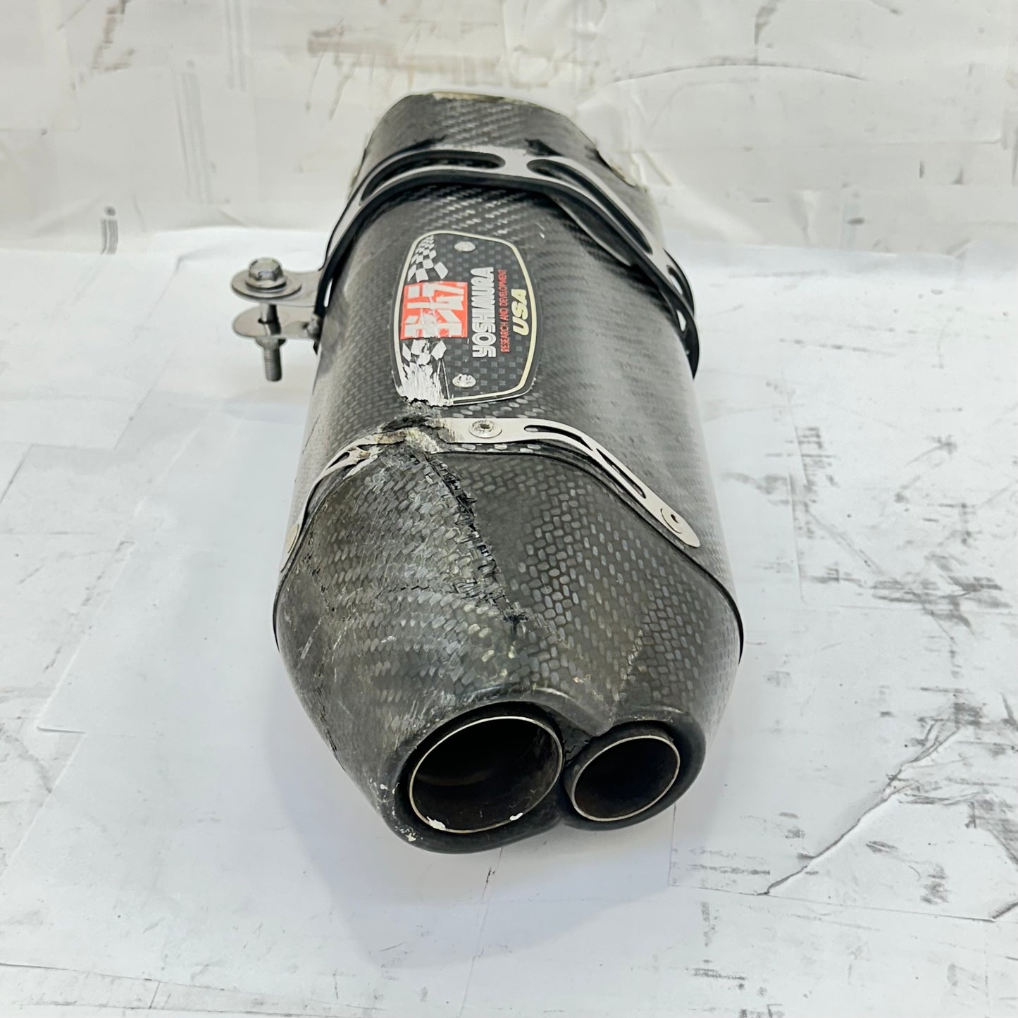 2011 - 2026 SUZUKU GSXR 600 GSXR 750 EXHAUST MUFFLER PIPE YOSHIMURA *SCUFFED*