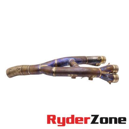 2020 - 2024 BMW S1000RR AKRAPOVIC EXHAUST SYSTEM HEADER PIPE 4 TO 1 COLLECTOR