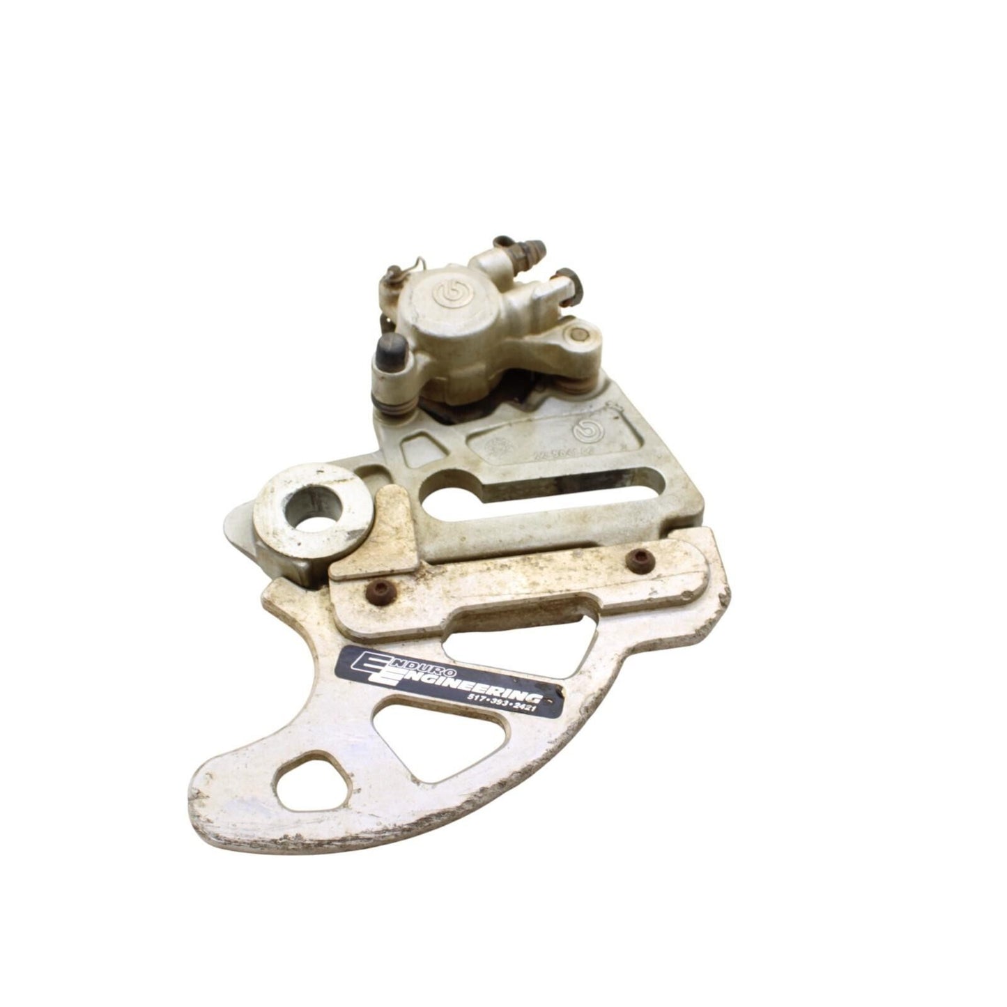 2000 - 2003 KTM 520 REAR CALIPER BRAKE BREMBO MOUNT SILVER EXC STOCK