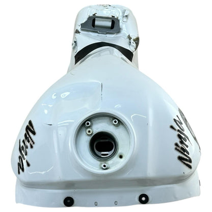 2016 - 2020 KAWASAKI NINJA ZX10R FUEL TANK GAS PETROL RESERVOIR WHITE *DENTED*