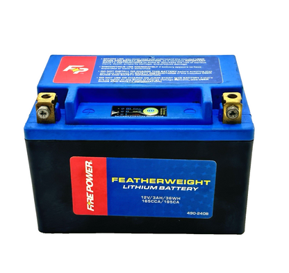 2013 - 2017 TRIUMPH DAYTONA 675R BATTERY 12V FEATHERWEIGHT LITHIUM FIRE POWER