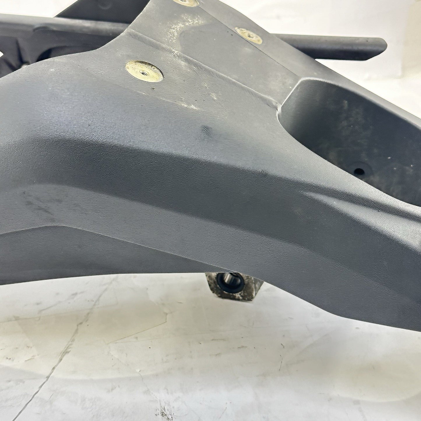 2013 - 2017 TRIUMPH DAYTONA 675R SWINGARM REAR SHOCK BACK WHEEL FRAME BLACK
