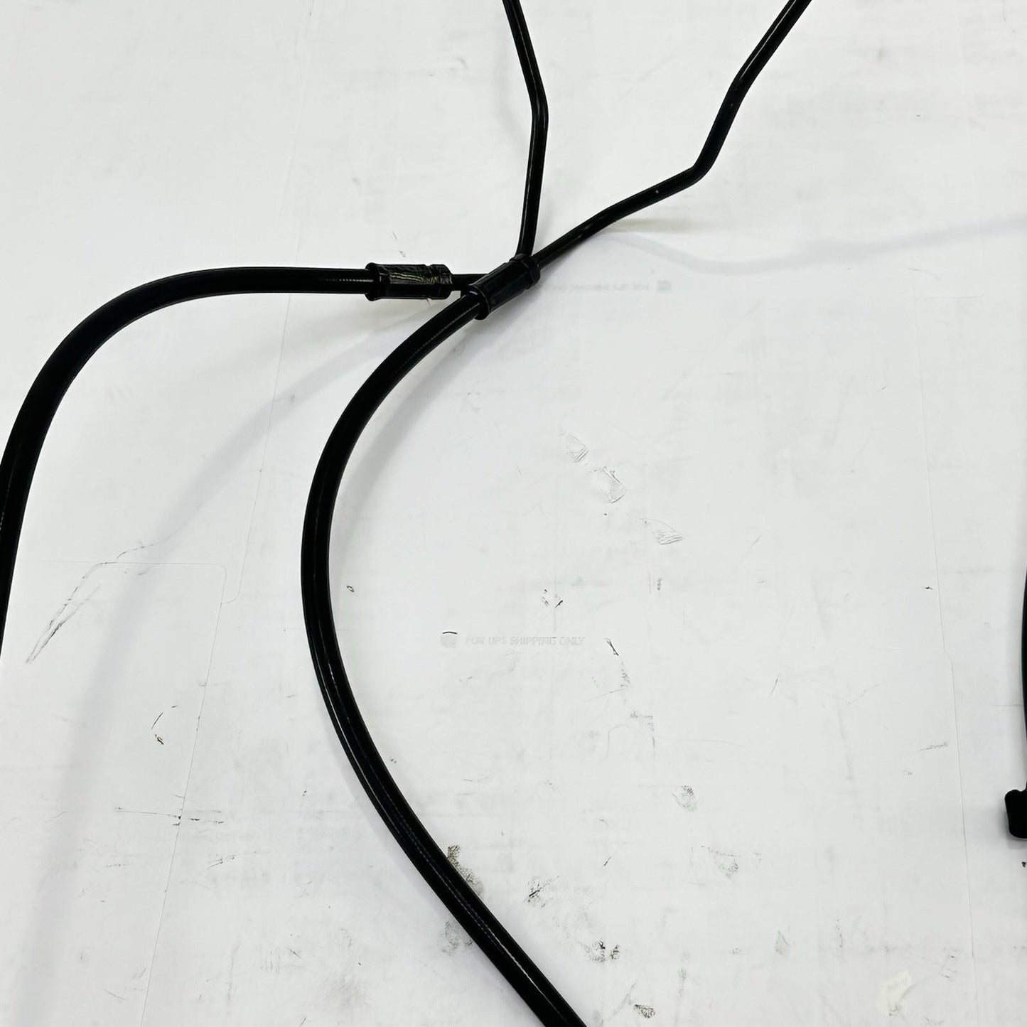 2021 - 2026 APRILIA RS 660 ABS BRAKE LINES HOSES FRONT REAR SET BLACK STOCK