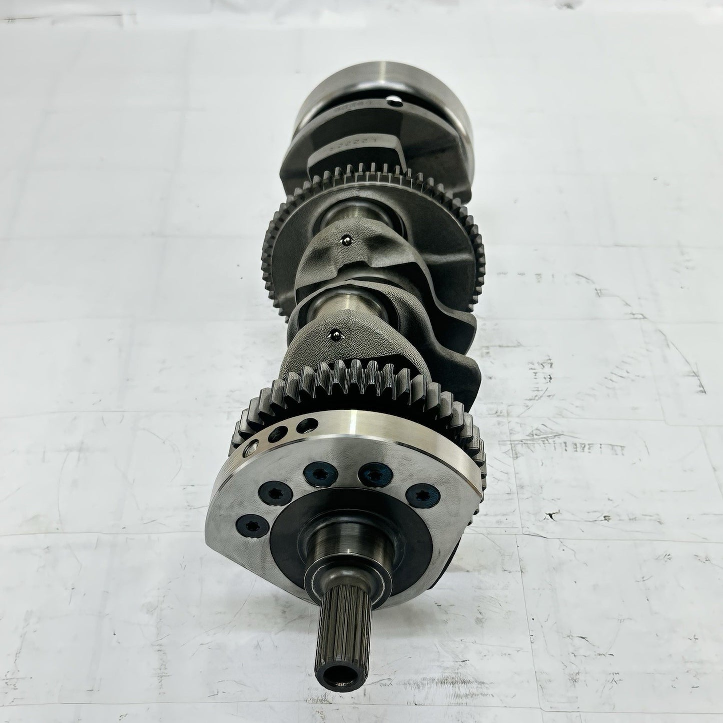 2007 - 2008 SUZUKI GSXR 1000 CRANKSHAFT ENGINE MOTOR SHAFT SILVER STOCK