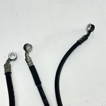2011 - 2026 SUZUKI GSXS 600 GSXR 750 BRAKE LINES FRONT REAR HOSES SET STOCK