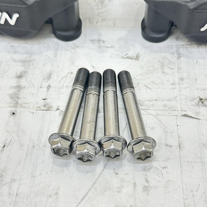 2024 - 2026 KAWASAKI NINJA ZX6R FRONT BRAKE CALIPERS LEFT RIGHT SET PAIR BOLTS