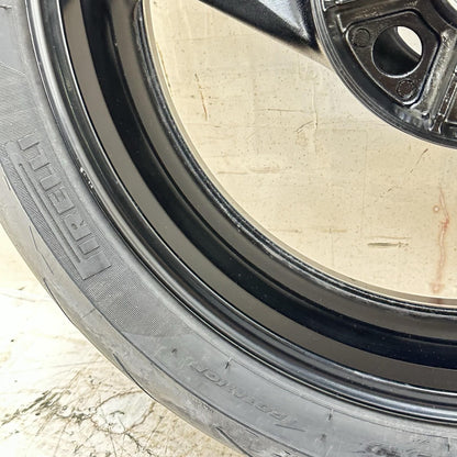 2011 - 2022 SUZUKI GSXR 600 GSXR 750 REAR WHEEL BACK RIM TIRE RUBBER BLACK OEM
