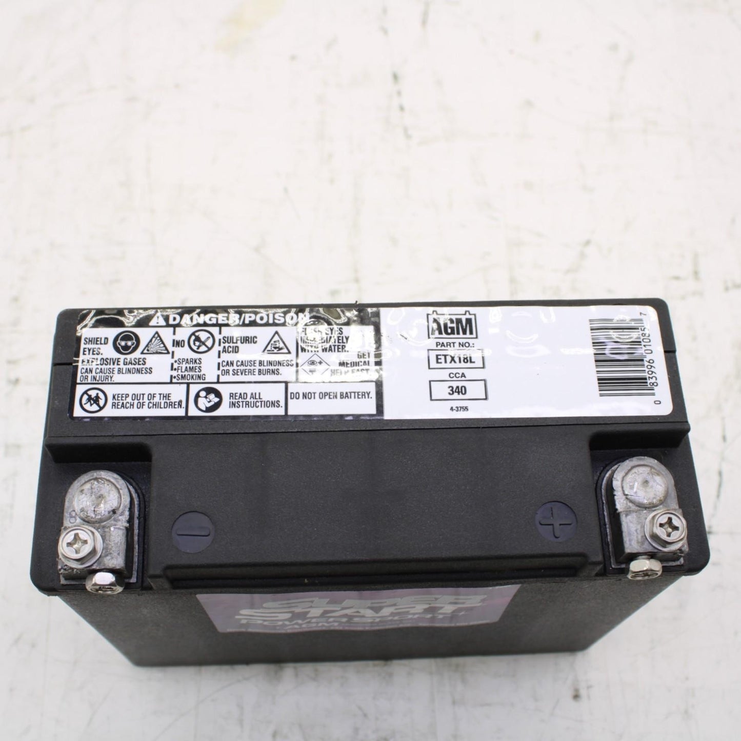 2008 CAN AM SPYDER BATTERY SUPER START POWERSPORT AGM