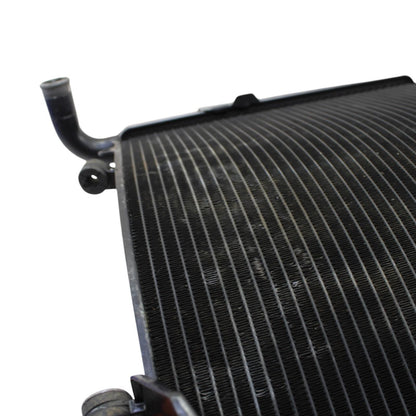 2007 - 2012 HONDA CBR600RR RADIATOR COOLING FAN SYSTEM BLACK STOCK STRAIGHT