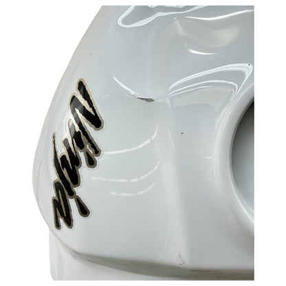 2016 - 2020 KAWASAKI NINJA ZX10R FUEL TANK GAS PETROL RESERVOIR WHITE *DENTED*