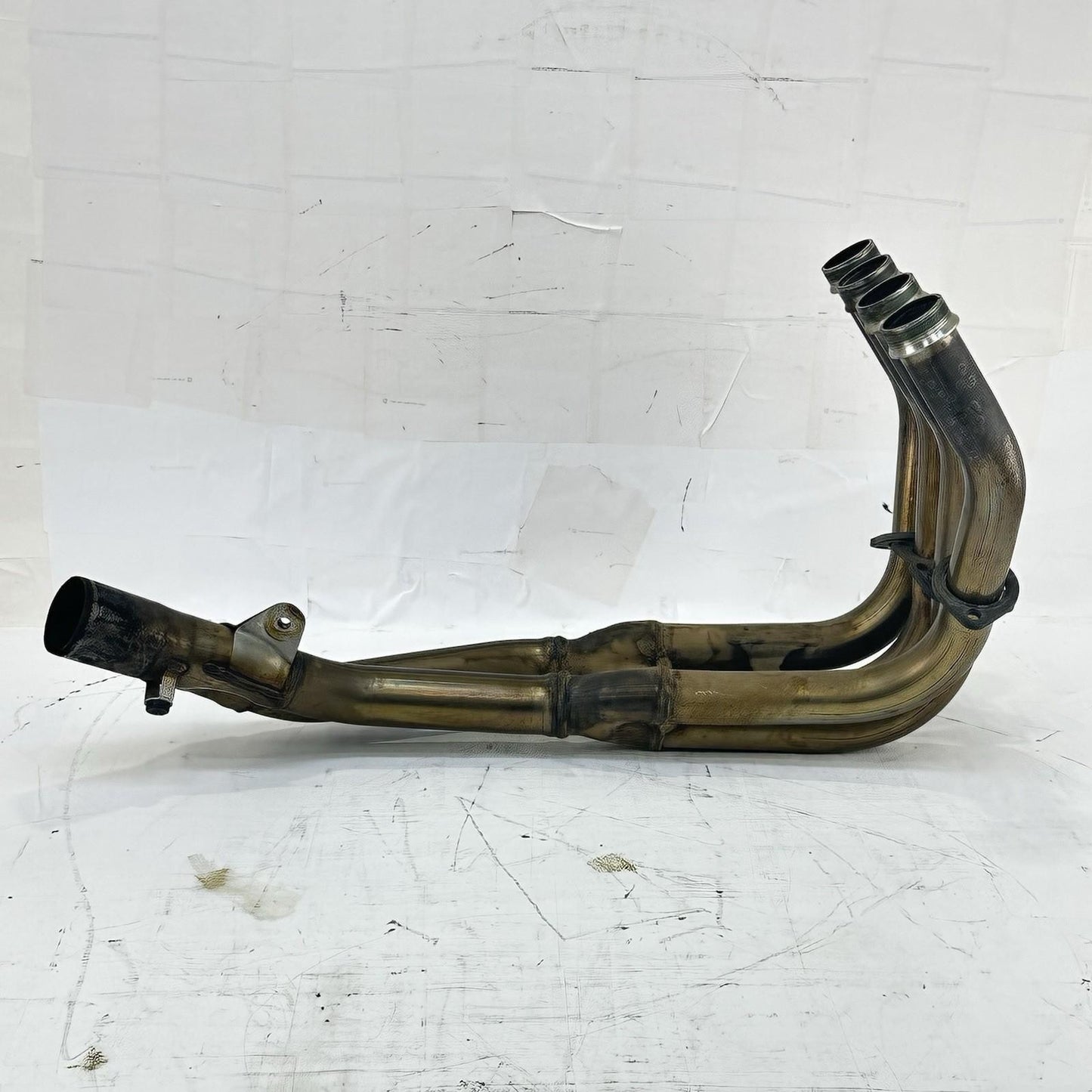 2003 - 2005 YAMAHA YZF R6 EXHAUST HEADER MANIFOLD PIPES STOCK