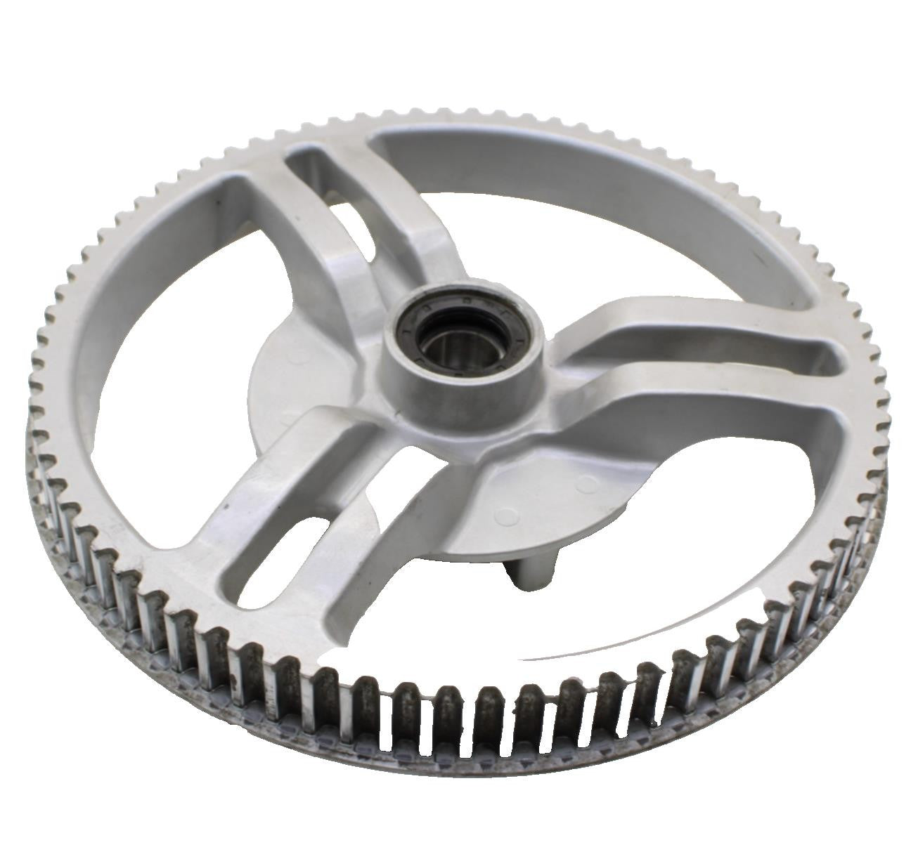 2008 CAN AM SPYDER 990 REAR SPROCKET DRIVE BELT PULLEY CUSHIONS SILVER SILVER