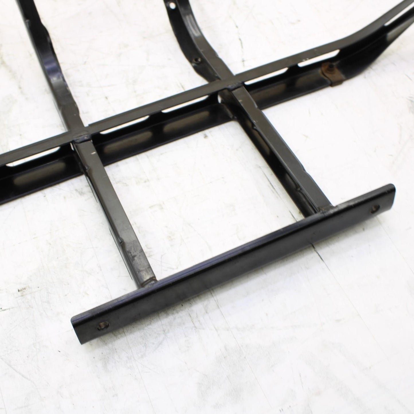 2008 CAN-AM SPYDER GS990 FRONT LOWER NOSE BAR MOUNT BRACKET STRAIGHT BLACK