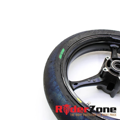2007 2008 SUZUKI GSXR1000 FRONT WHEEL BLACK RIM STRAIGHT 06 07 GSXR600 GSXR750