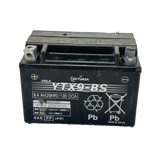 2024 - 2026 KAWASAKI NINJA ZX6R BATTERY YTX9-BS 8.4 Ah 135 CCA YUASA