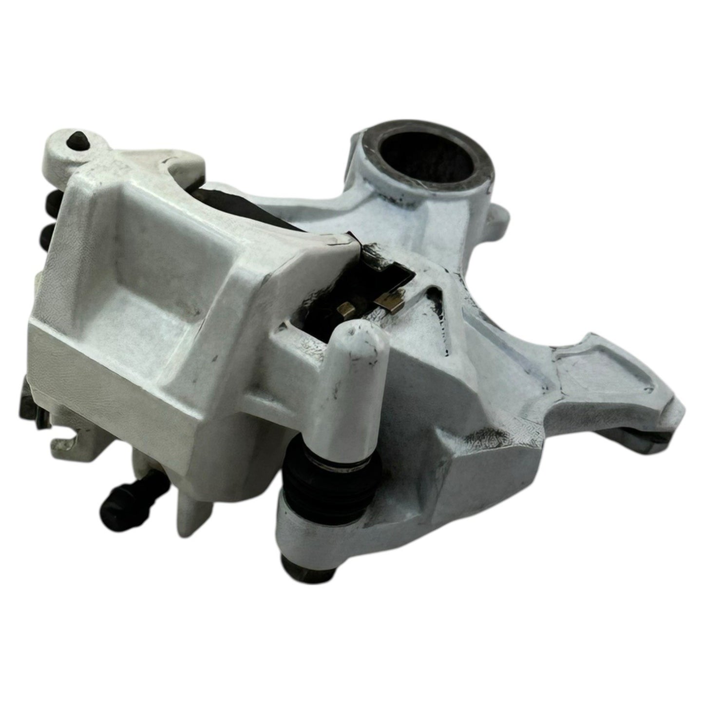2007 2008 SUZUKI GSXR 1000 REAR BRAKE CALIPER BACK PADS MOUNT TOKICO WHITE OEM