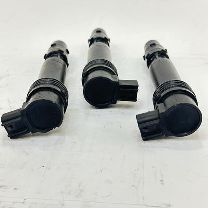 2013 - 2017 TRIUMPH DAYTONA 675R IGNITION COILS SPARK PLUG CAPS STICKS SET STOCK
