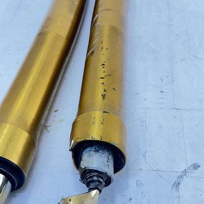 2013 - 2017 TRIUMPH DAYTONA 675R FRONT FORKS LEGS SUSPENSION OHLINS *FOR PARTS*