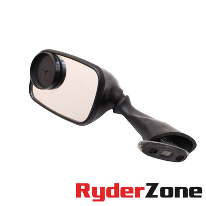 2008 - 2020 SUZUKI HAYABUSA LEFT MIRROR REAR VIEW BLACK
