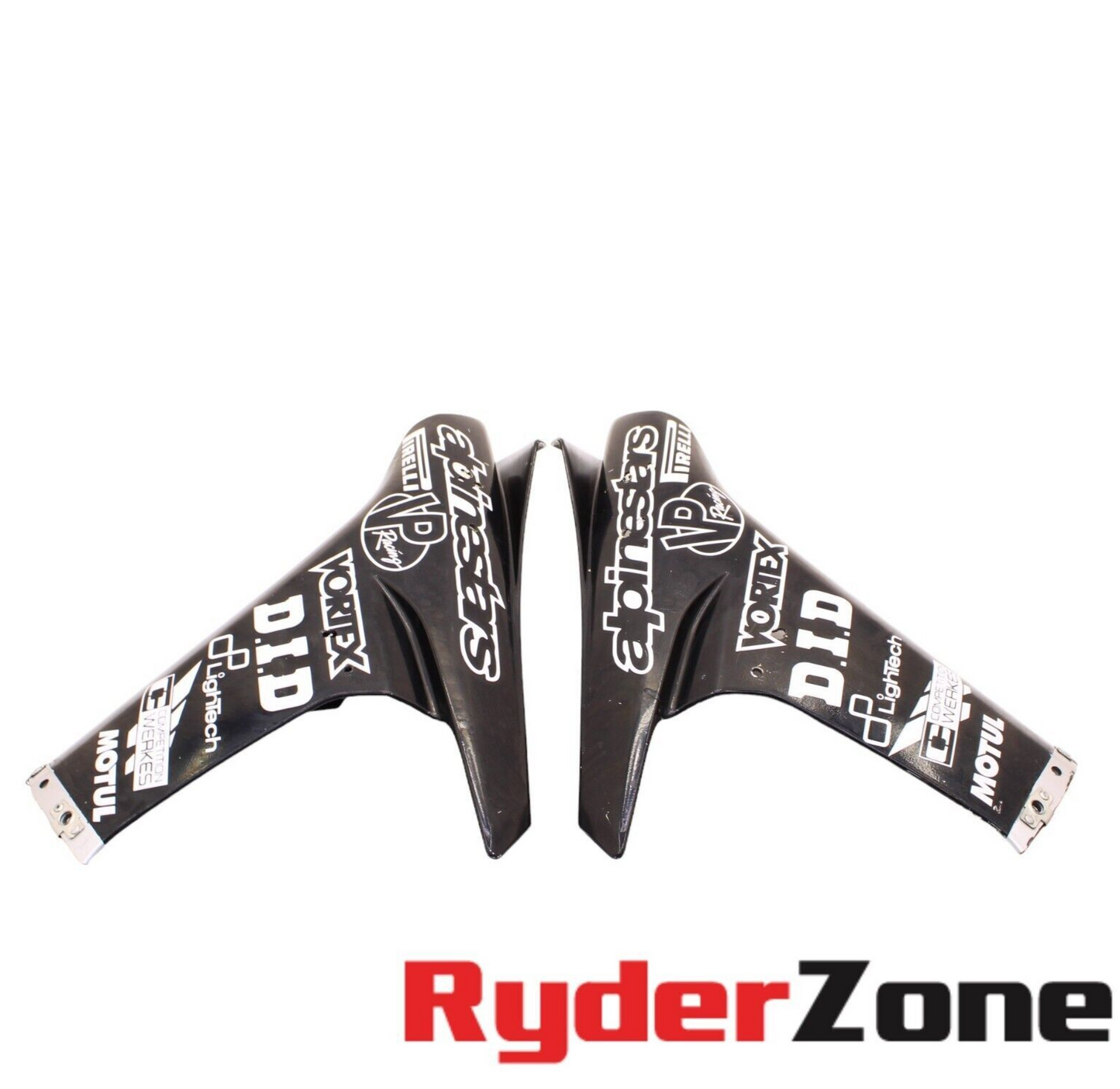 2015 - 2019 YAMAHA YZF R1 MID FAIRING SET UPPER SIDE COWL *TRACK PLASTICS*