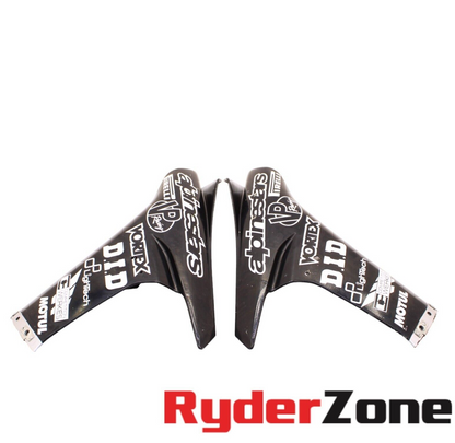 2015 - 2019 YAMAHA YZF R1 MID FAIRING SET UPPER SIDE COWL *TRACK PLASTICS*