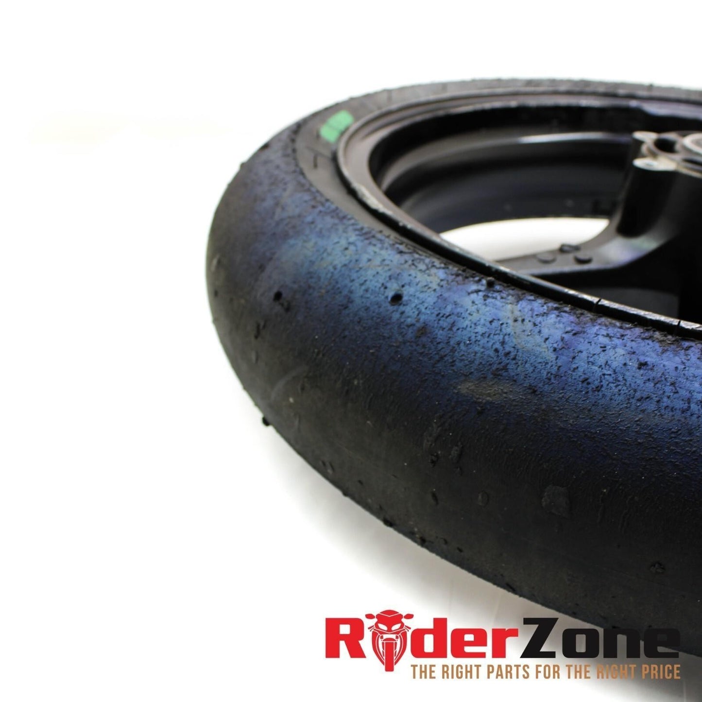 2007 2008 SUZUKI GSXR1000 FRONT WHEEL BLACK RIM STRAIGHT 06 07 GSXR600 GSXR750