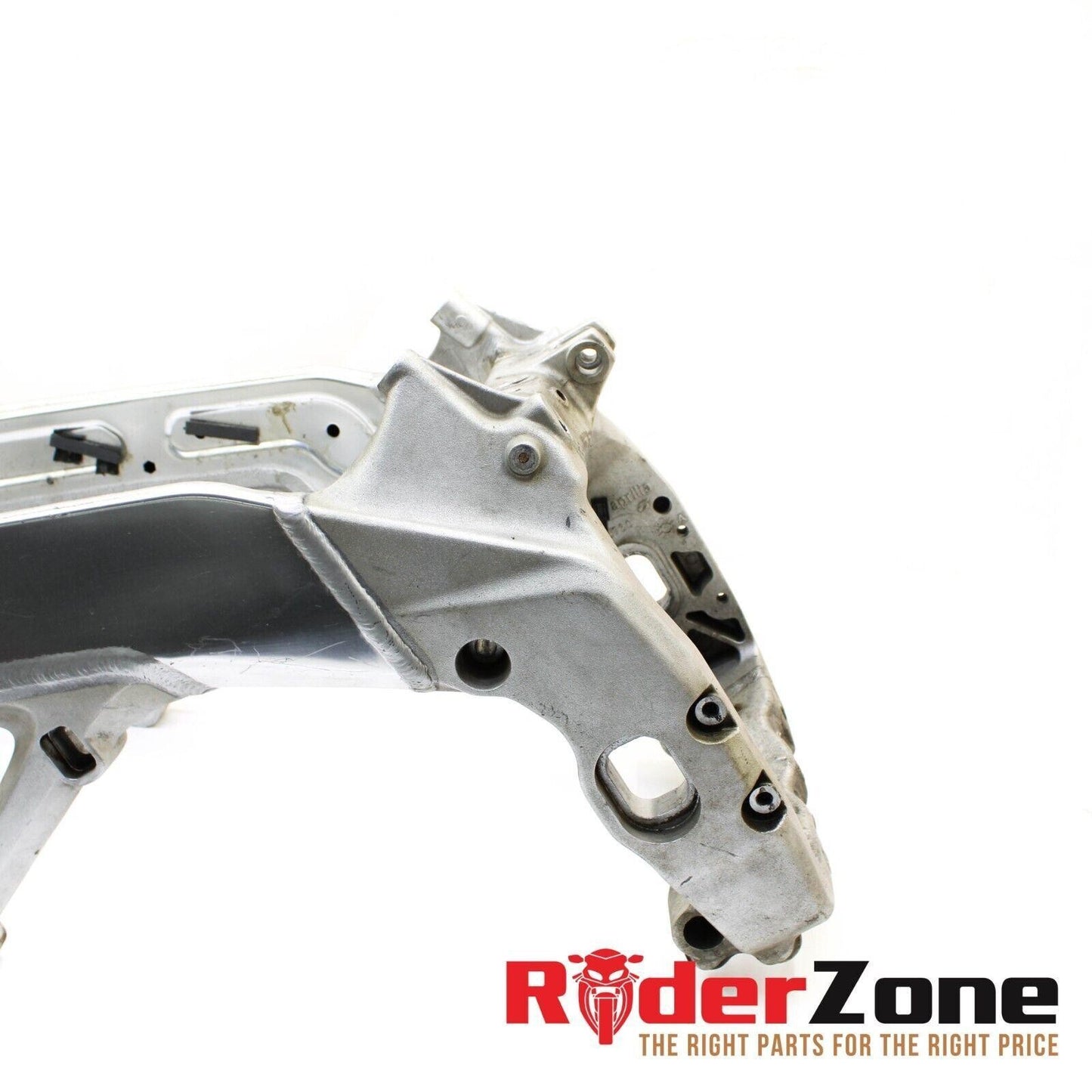 2010 - 2014 APRILIA RSV4 FRAME CHASSIS MAIN SUPPORT SILVER STRAIGHT STOCK